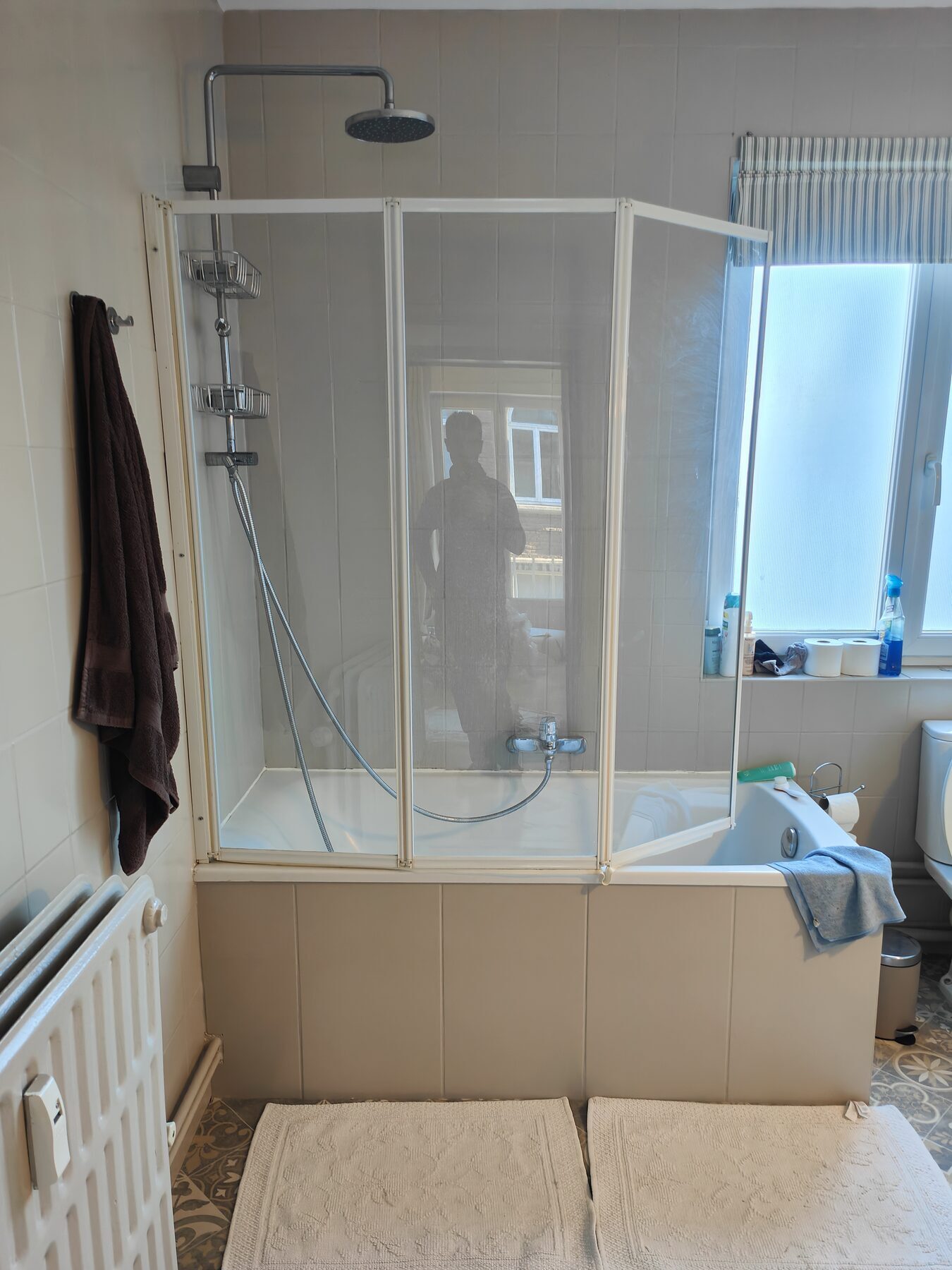 Changement vitre de douche